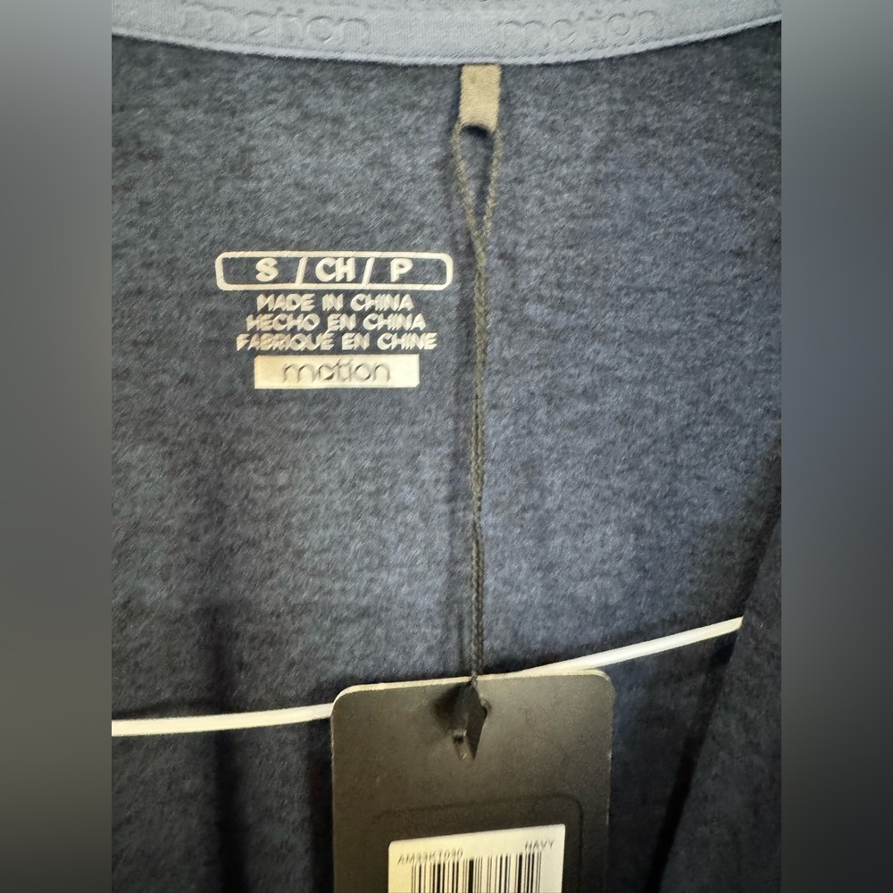 Motion Blue Quarter-Zip Pullover - Picture 3 of 7